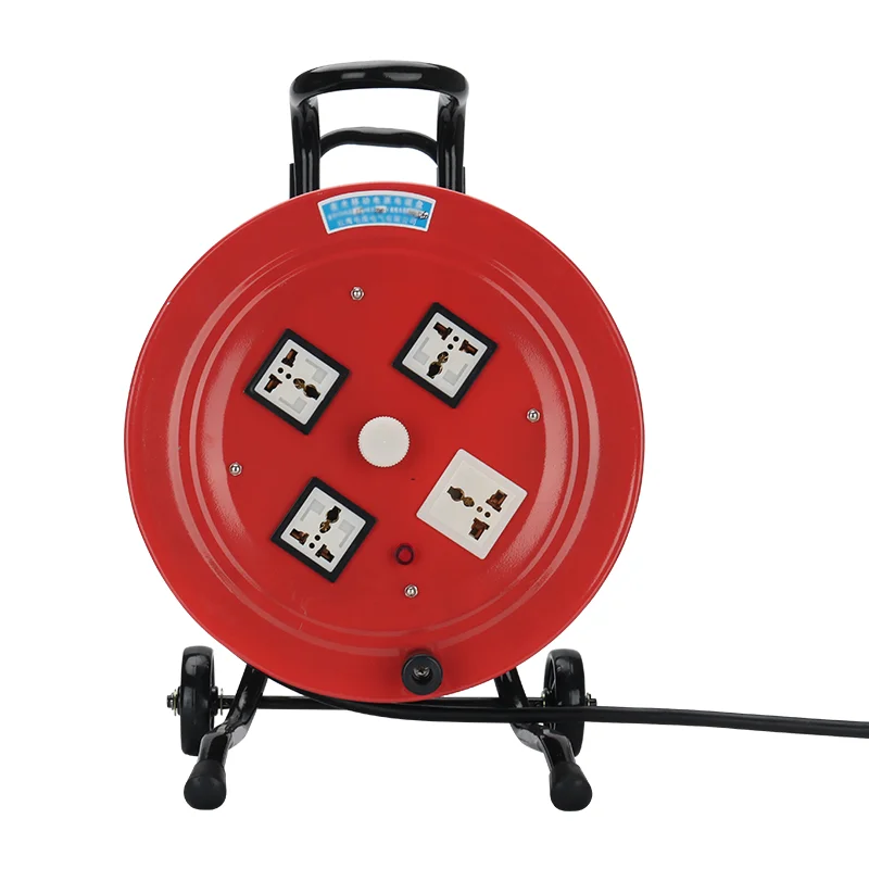 

Mobile cable 220V with wire 30m 50m Engineering Mobile socket Empty reel