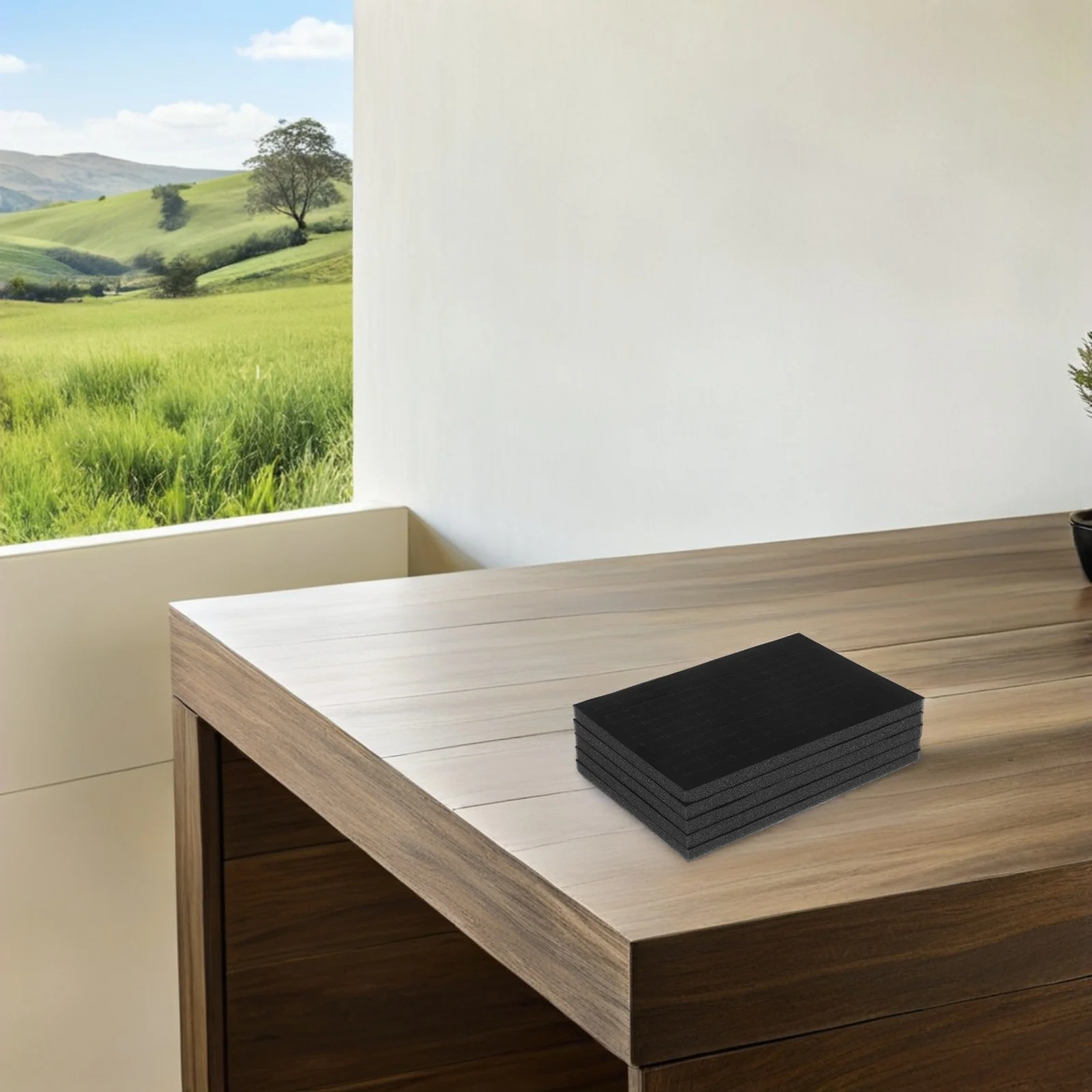 7 قطع من صناديق تخزين المواد المصنوعة من الإسفنج للمجوهرات القابلة للإزالة، وسادة إدخال لمنصات تنظيم الحقيبة #4