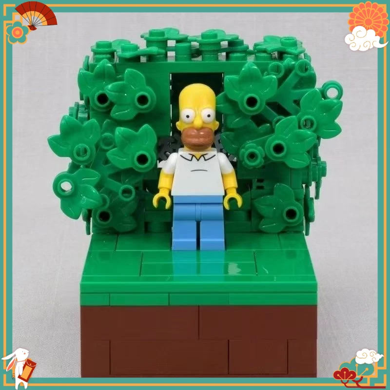 Image of MOC Spot Homer fährt in den Busch zurück - Geburtstagsgeschenk, Weihnachtsgeschenk, DIY-Geschenk, Spielzeug für Erwachsene