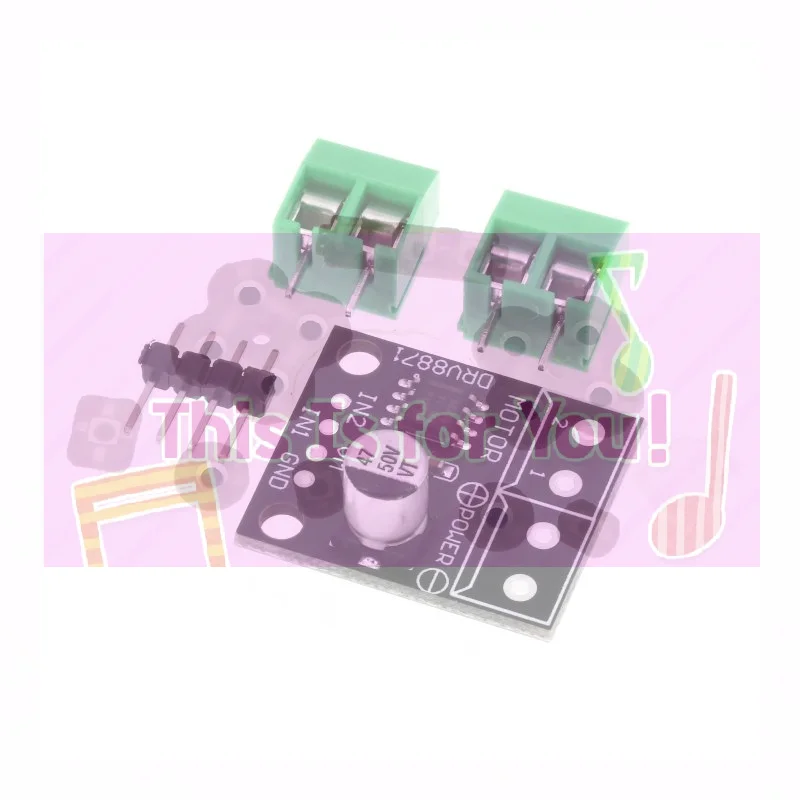 【MA】2/1Sets DRV8871 H-Bridge Brushed DC Motor Driver Breakout Board PWM Control 3.6A Max Internal Current Sense 6.5V To 45V
