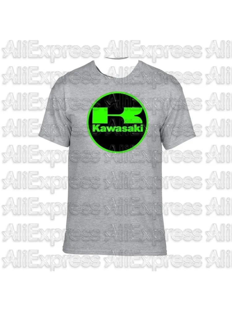 AliExpress MOTO Kawasaki Summer New Quick drying Breathable Fashion Sports Adult and Children Cycling Short sleeved T-shirt