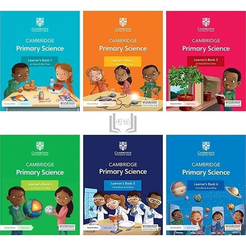 Cambridge Primary Science Level 1-6 Second Edition Color Printing Student books+exercise books