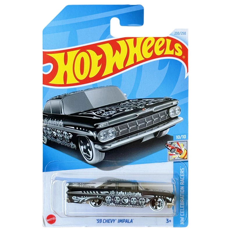 Hot Wheels 2024P Dodge Charger Toyota Supra Gordon Murray Tesla Model S Plaid Chevy Impala 1/64 Diecast Vehicle Model Toy C4982