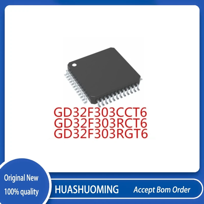 2Pcs/Lot  GD32F303CCT6  GD32F303RCT6  GD32F303RGT6   LQFP48