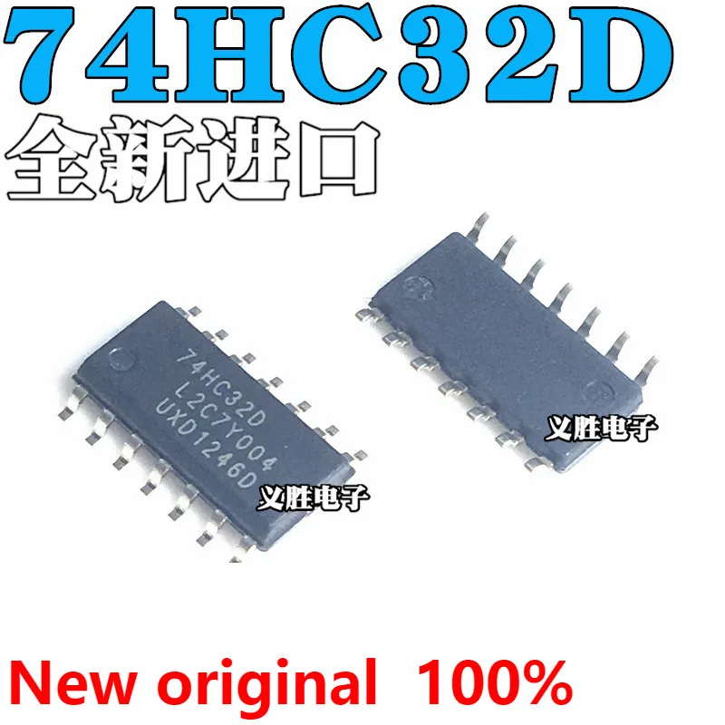 5PCS New and original 74HC32D 74HC32 SOP14 42input or gate chip SOP - 14 patch logic chip IC, logic gate road input 2 or 4 strip