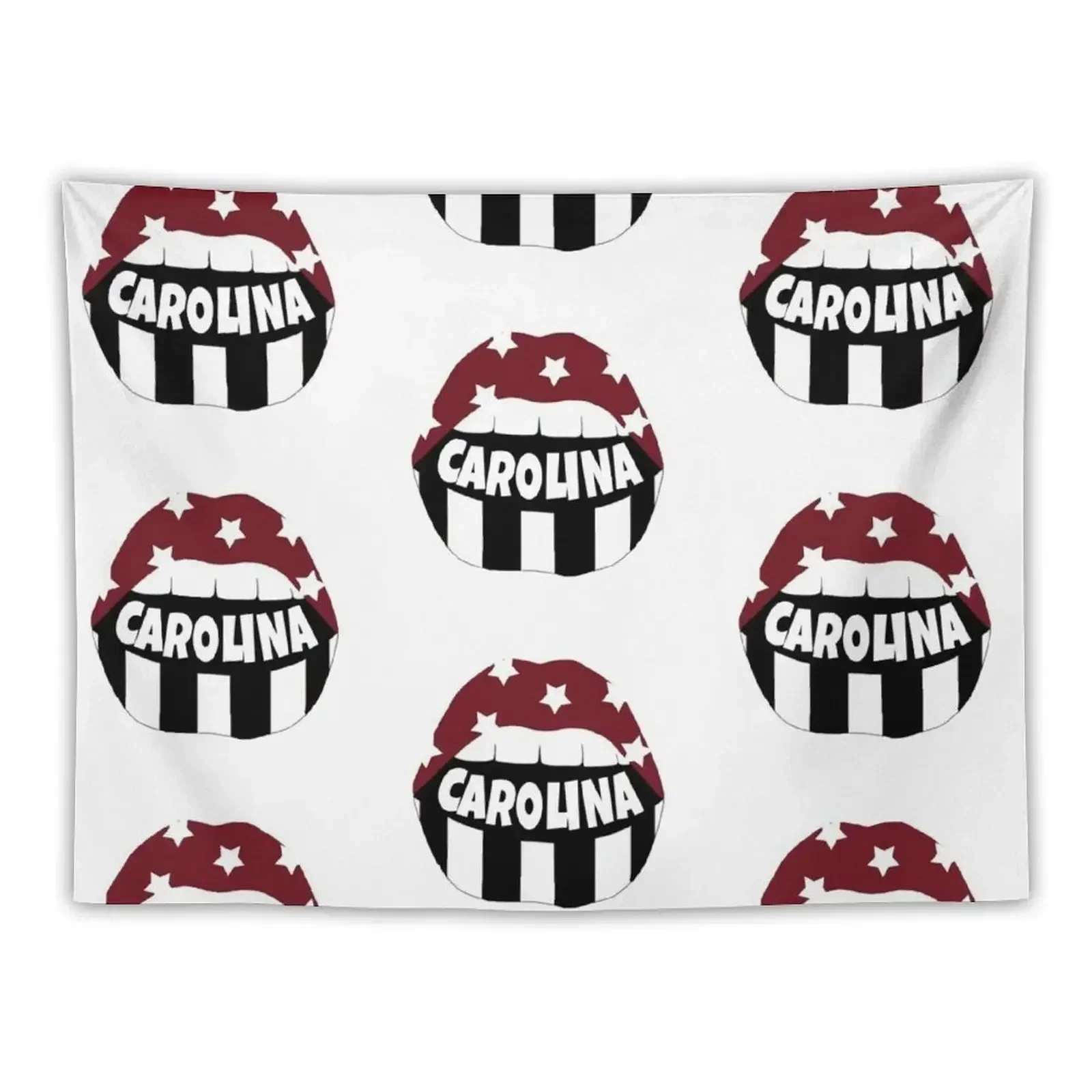 CAROLINA Star Lips Design Tapestry Wall Deco Wall Decor Home Decoration Bedroom Decor Aesthetic Tapestry