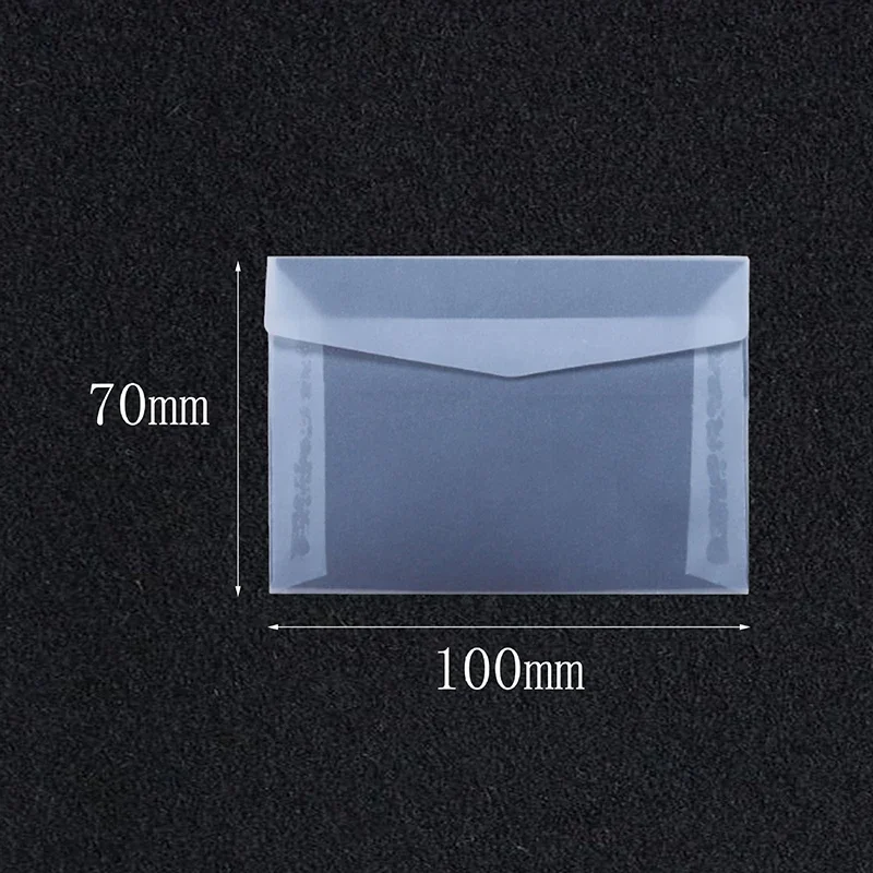 20pcs/lot Translucent Blank Envelope for Invitations Postcards Giftbox Message Envelopes Wedding Business Stationery Storage Bag