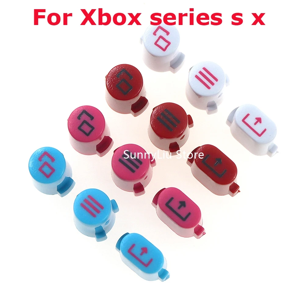 40sets Home Start Return Back Button For xbox series s x View Menu Share Selection Button Guide Logo Key for xbox xss xsx