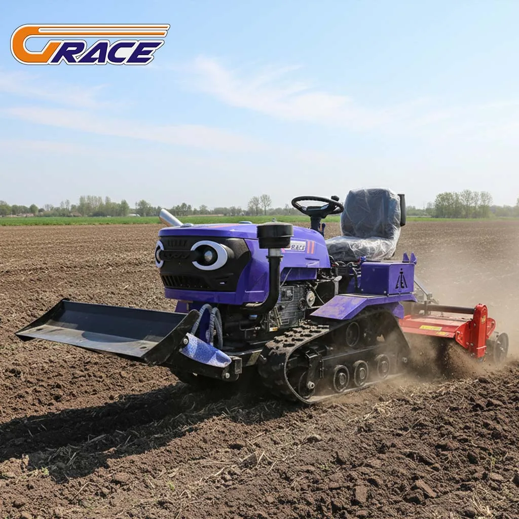 

Дизельный гусеничный трактор 35 л.с. для работы на пересеченной местности, садоводства и внесения удобрений