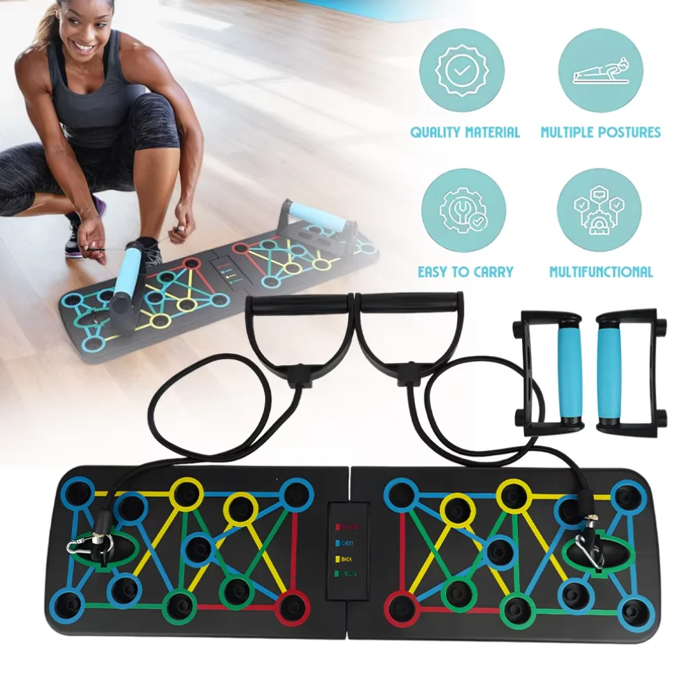 多機能エクササイズボード 肩、腕、背中、腹部、胸部のトレーニ - Push Up Board のレビューと価格