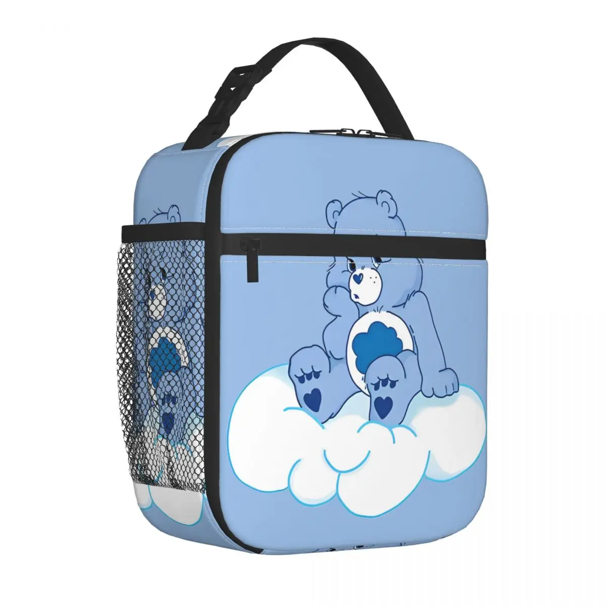 

Care Bears Sitting Grumpy Bear Insulated Lunch Bag High Capacity Lunch Container Thermal Bag Tote Lunch Box Office Picnic Men