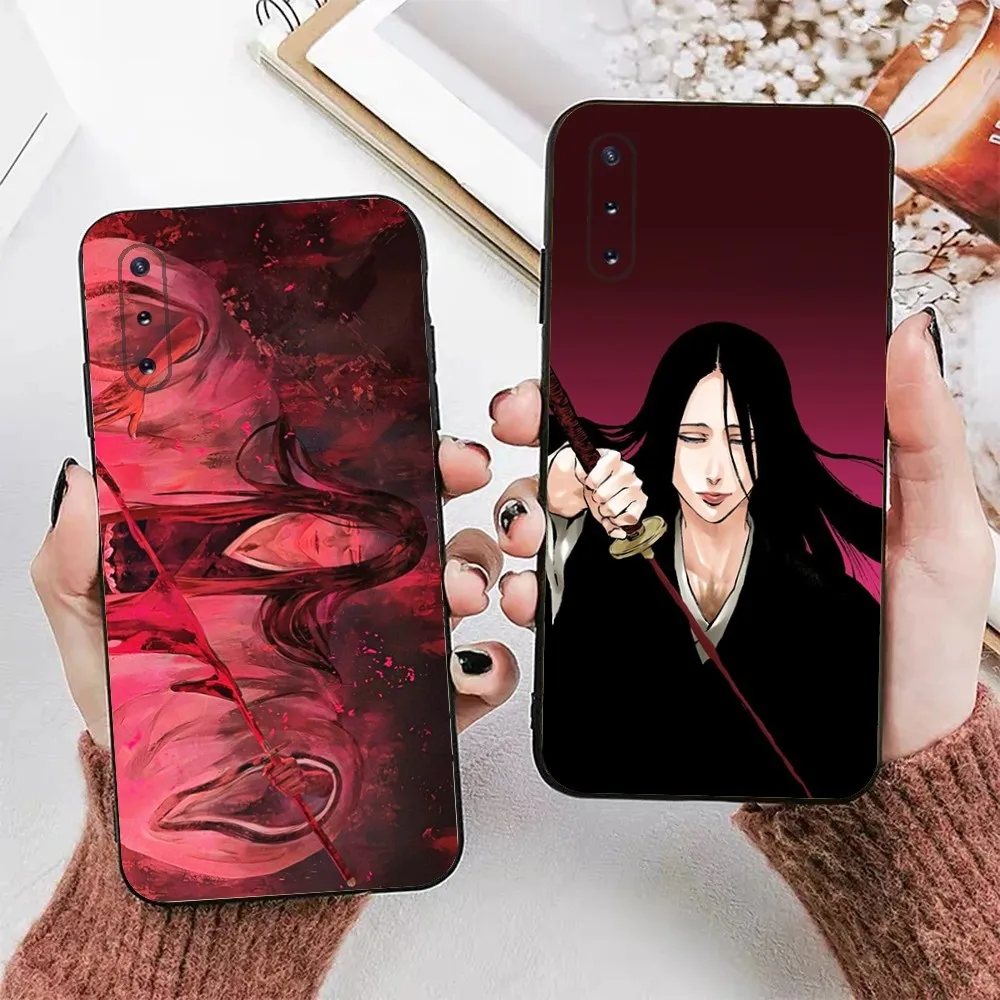 Retsu Unohana B-Bleachs Phone Case For Samsung Galaxy A13,A21s,A22,A31,A32,A52,A53,A71,A80,A91 Soft Black Phone Cover