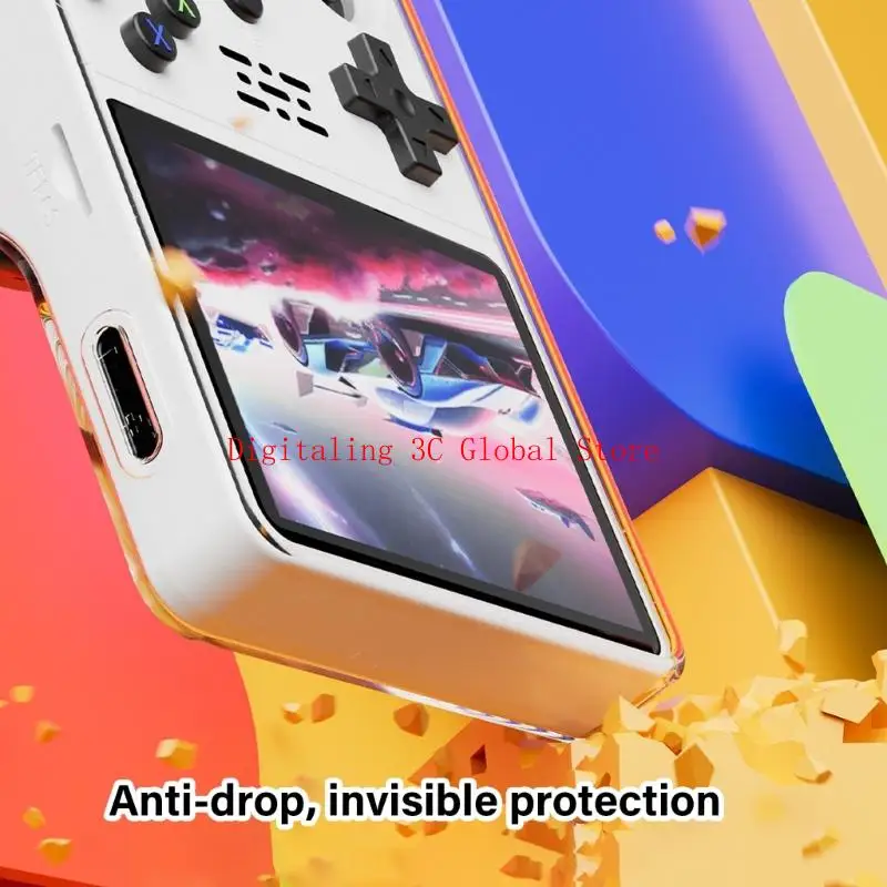 Flexible Shell TPU Guard Cover for R36S Game Console Ensuring Scratch Resistance