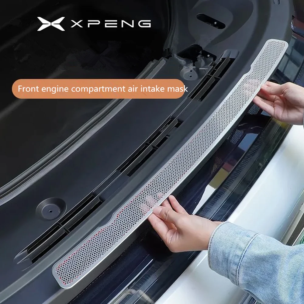 For Xpeng G9 Front Engine Dust Cover Filtering The Air Conditioning Intake Air Inlet Protective Cover Insect Proof Mesh ﻿