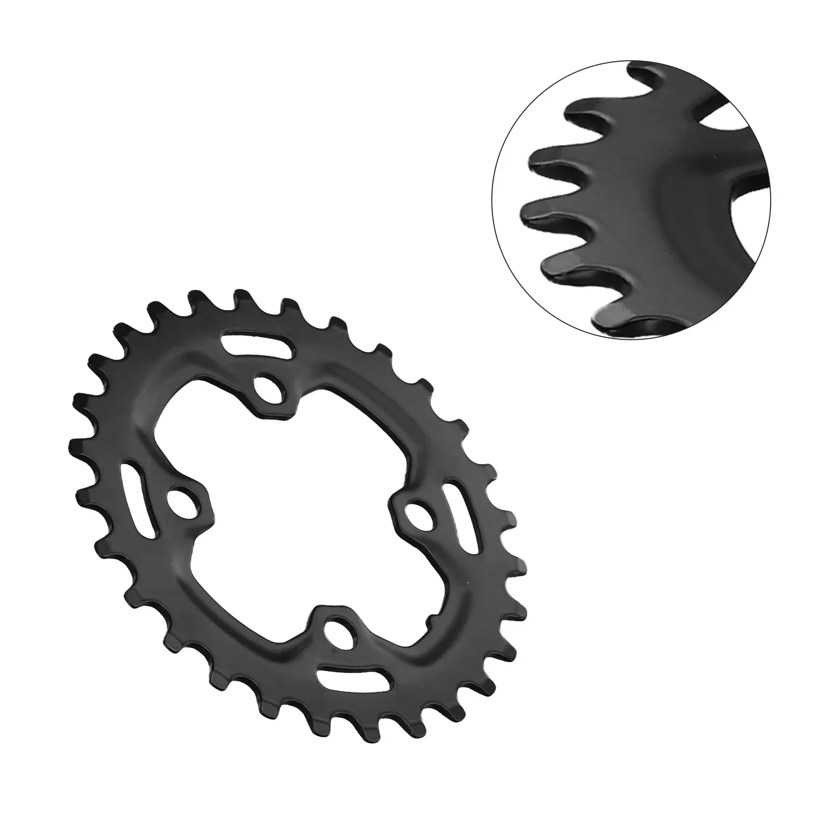 

1pcs 28T Bicycles Crankset Repair Parts Chainring Replacement Narrow Wide Bikes Chainring Single Tooth Chain Ring Parts