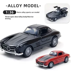 Mercedes Classic Car Alloy Car Diecast Model Toy Car Central Control Ornaments Children Toy Gift