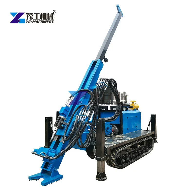 Full Hydraulic Diamond Core Drilling Rig Crawler Based Geological Exploration Wireline Drill Equipment with 500m Capacity