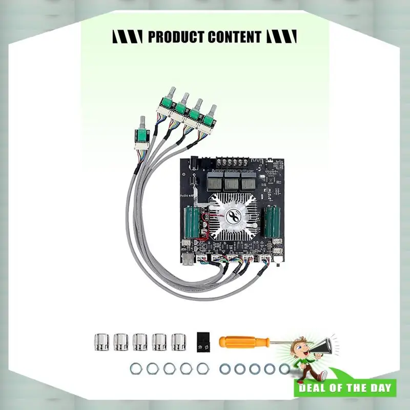 24시간 배송 ZK-HT21 2.1 채널 160Wx2+ 220W 디지털 전력 증폭기 Bluetooth APP TDA7498E 오디오 모듈