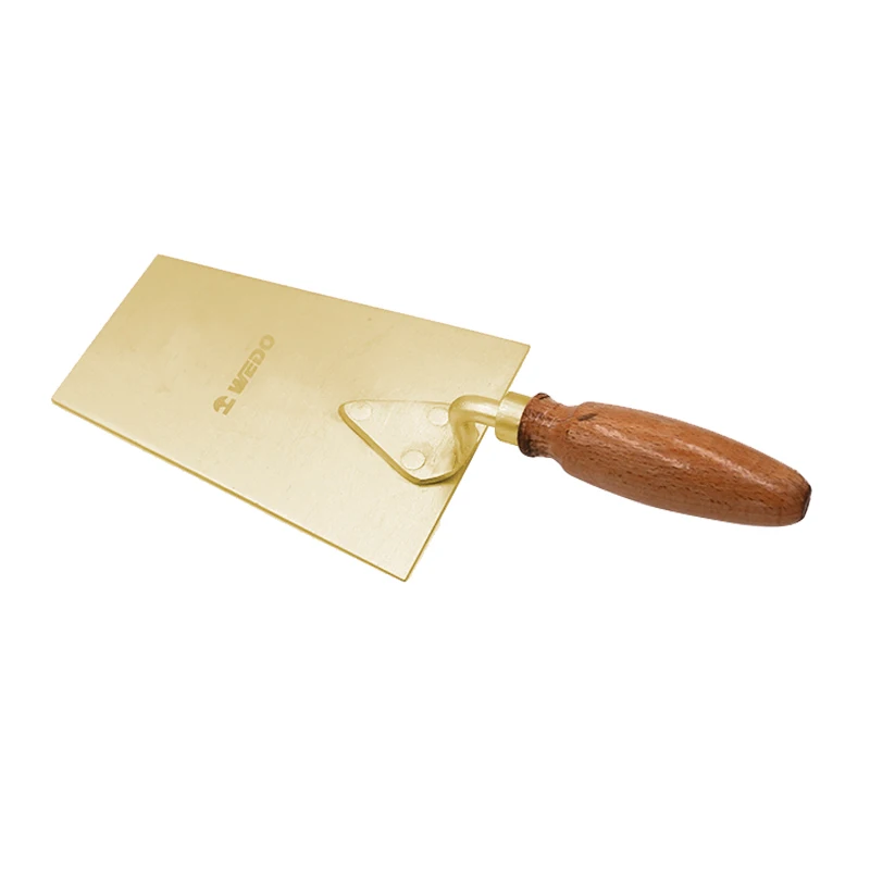 

WEDO BAM ATEX FM Certificate Non-sparking Aluminium Bronze Beryllium Copper Bricklayer's Trapezia Shovel
