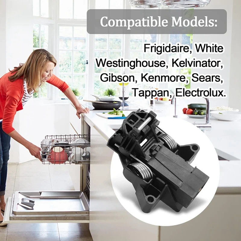 5304516818   Deurvergrendeling vaatwasser voor Frigidaire Electrolux Kenmore 154722401 , 154543901   EAP 12585469 ,PD 00044441 154758101   VERKOOP