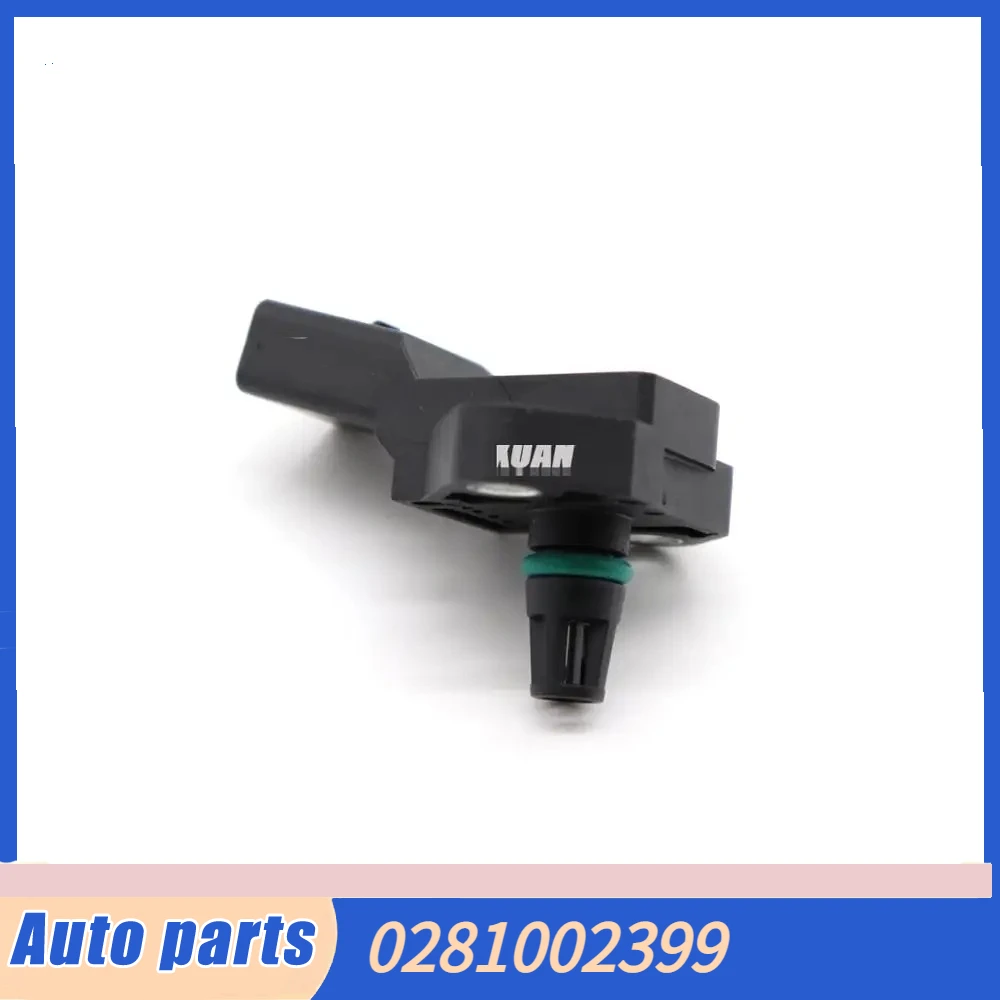 0281002399 Manifold Absolute Turbo Boost Pressure Map Sensor for Volkswagen Passat Polo Sharan Scirocco Touran Transporter