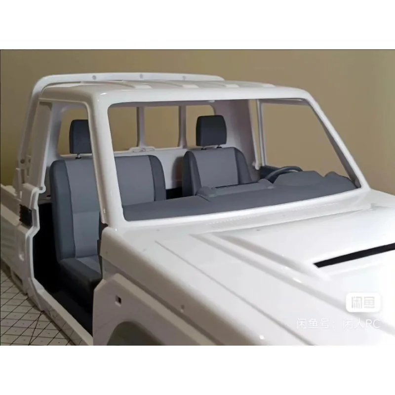 1/10 LC70 Realistic Simulation Driving Cabin Mod Parts, Exclusive for Killerbody LC70 Shell, Direct Fit BR & RCRUN Chassis
