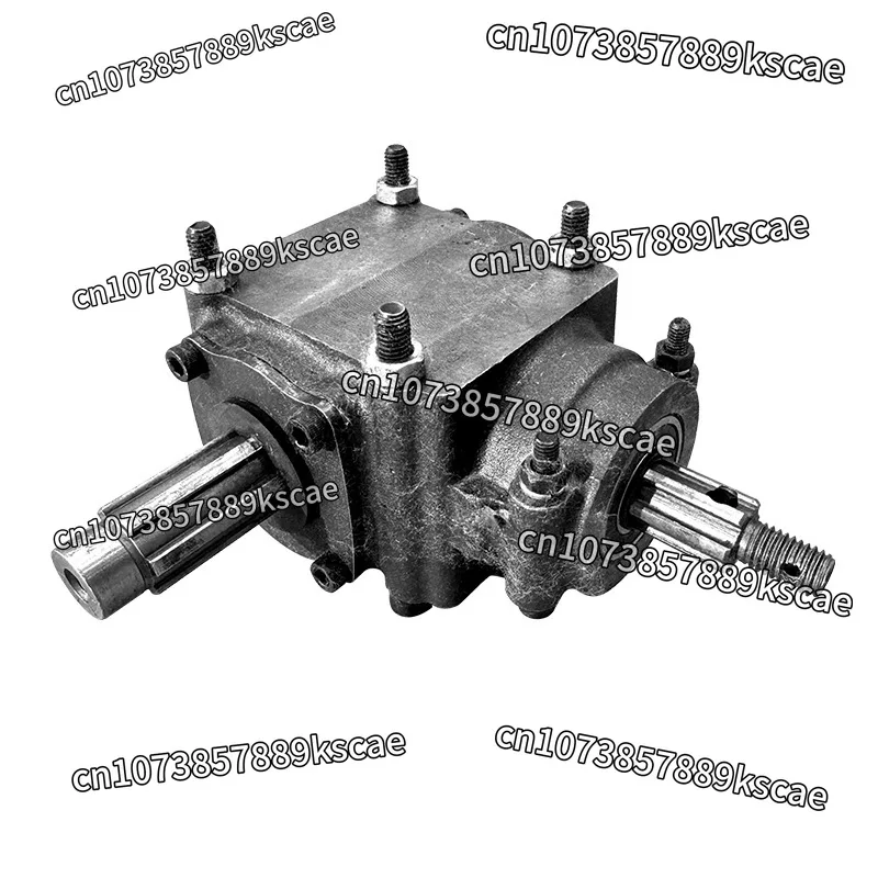 90 degree right angle steering gear 1:1.25 commutator right angle guide box commutation gearbox