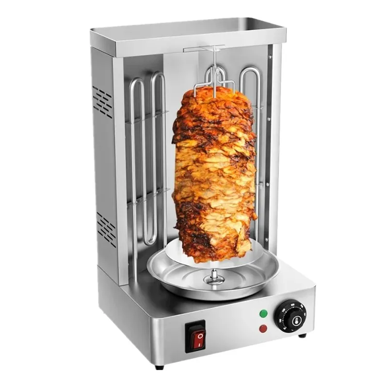 Mini Commercial Automatic Electric Roast Chicken Turkey Shawarma Cooker Home Use Compact Size for Sale