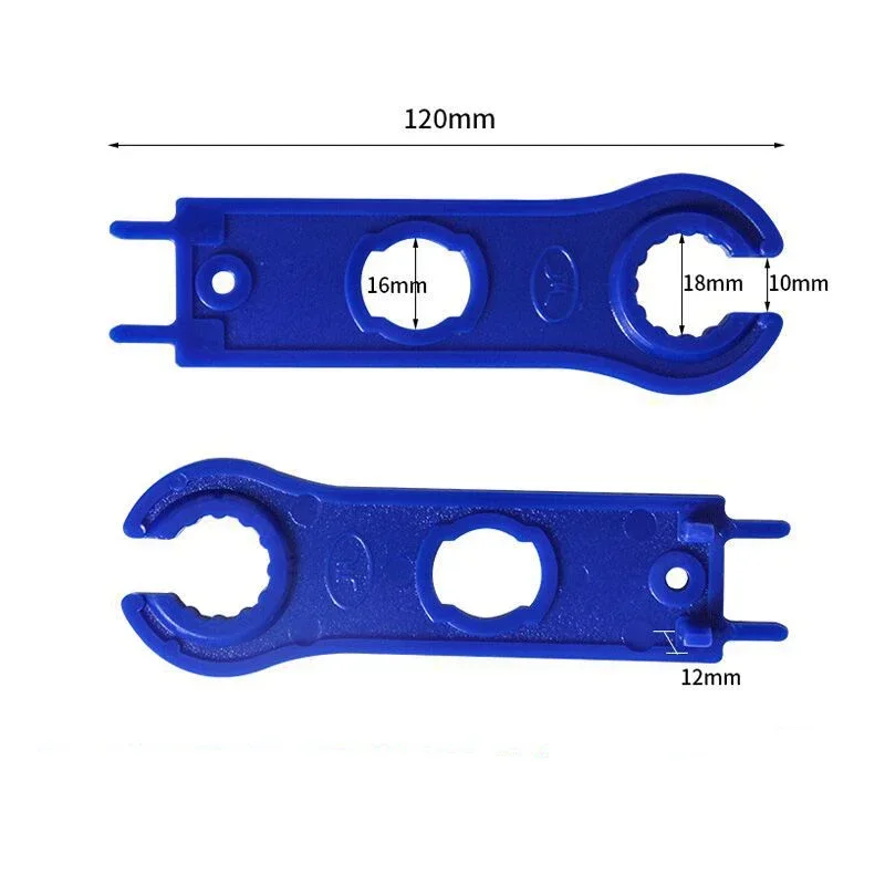 Imagem -05 - Conectores Solares Crimping Tool Ratchet Crimper A2546b Ferramentas Clamp Par Chave Inglesa