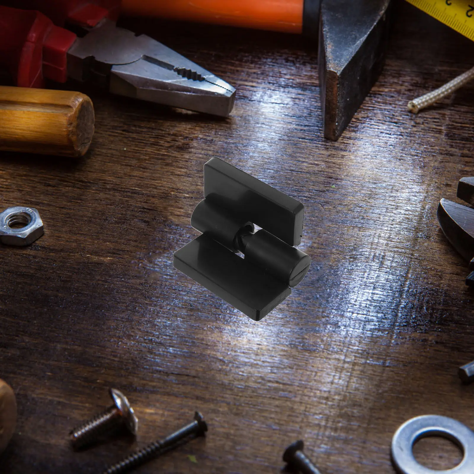 

Комплект из 4 пластиковых дверных петель с замком и усиленными петлями из нержавеющей стали для распашных дверей ванных комнат, стеклянных душевых кабин, простая установка