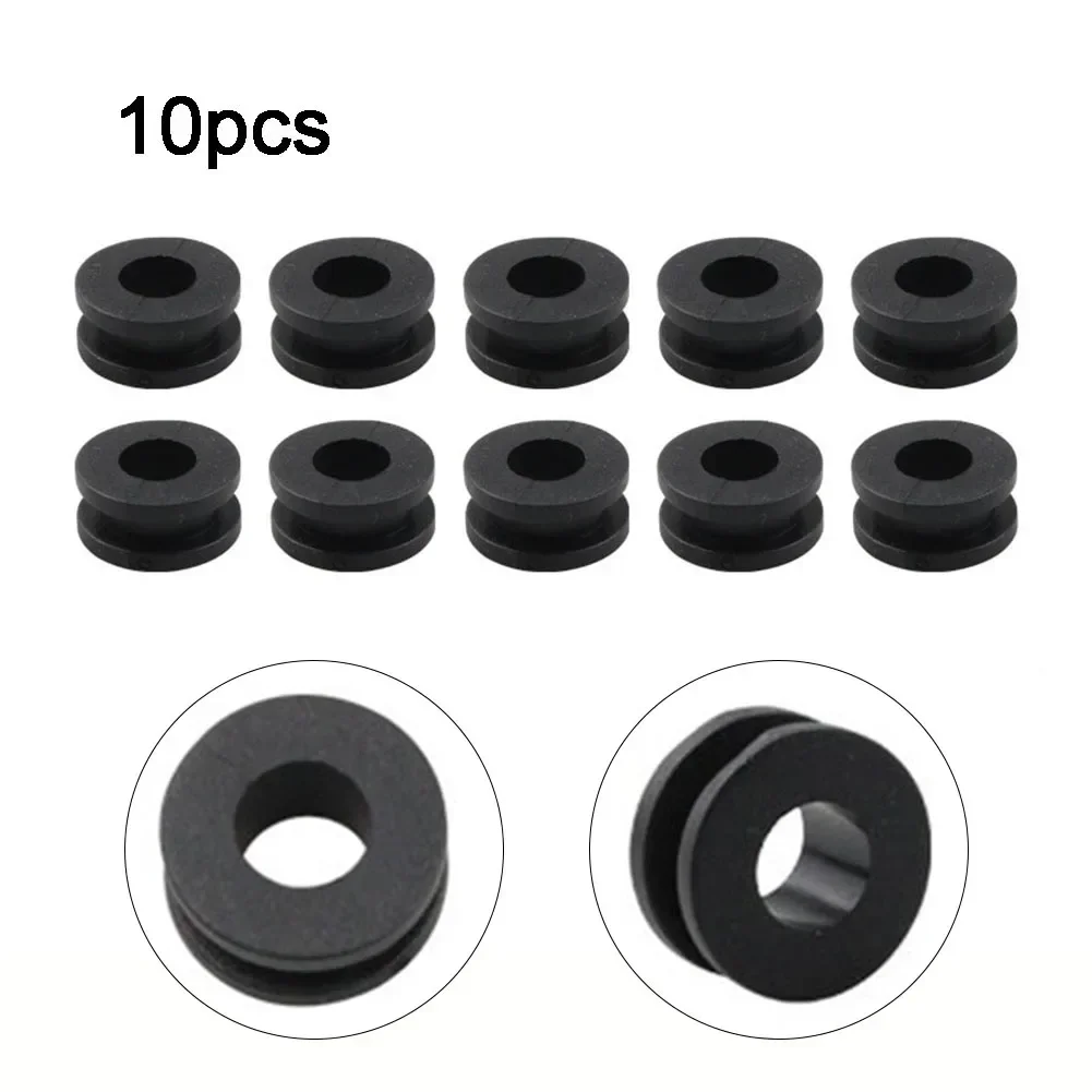 

Practical To Use High Quality Brand New Lock Ring Lock Ring Gasket Fairings M6 Motorcycle Side Cover Rubber Grommets