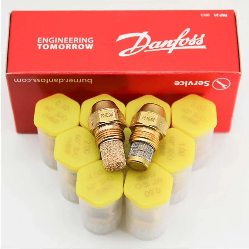 1pcs Original Danfoss 60 degrees Brass atomized fuel nozzle