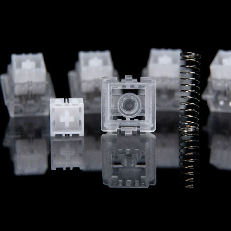 UGAMING Mount Tai HE GT Magnetic Switch Extreme Rt0.005 Fog Transparent Shell Extremely Stable Magnetic Keyboard Switch 60HE