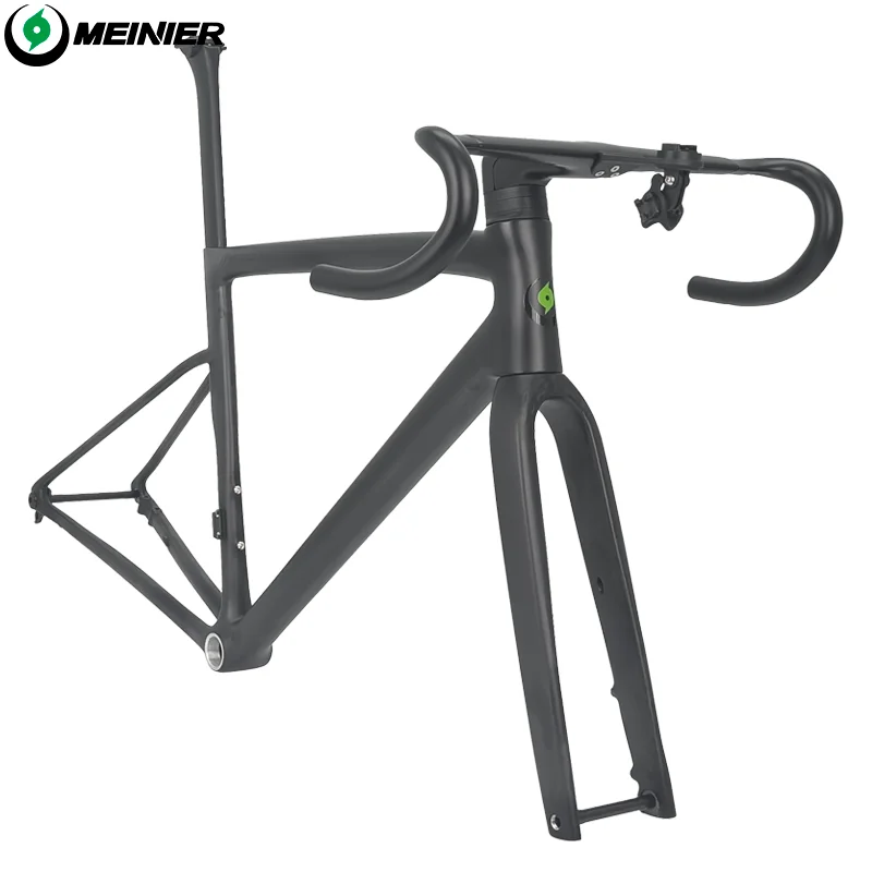 Carbon Road Bike Frame Disc Brake Full Hidden Cable UDH Hanger Road Bicycle Frameset Lightweight Max 700*32C Road Bike Frame
