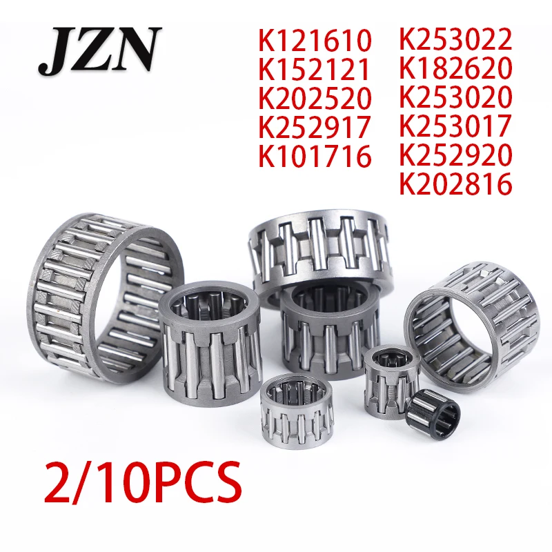 2/10Pcs Retainer needle roller bearing K121610 K152121 K202520 K252917 K101716 K253022 K182620 K253020 K253017 K252920 K202816
