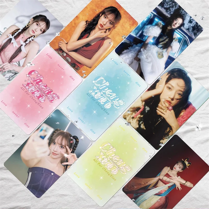 KPOP WJmersible Girl Group Album LOMO Card, Cheng Xiao Card, Beautiful Photo Card, Girl Collection, Gift Postcard, 55Pcs, Set