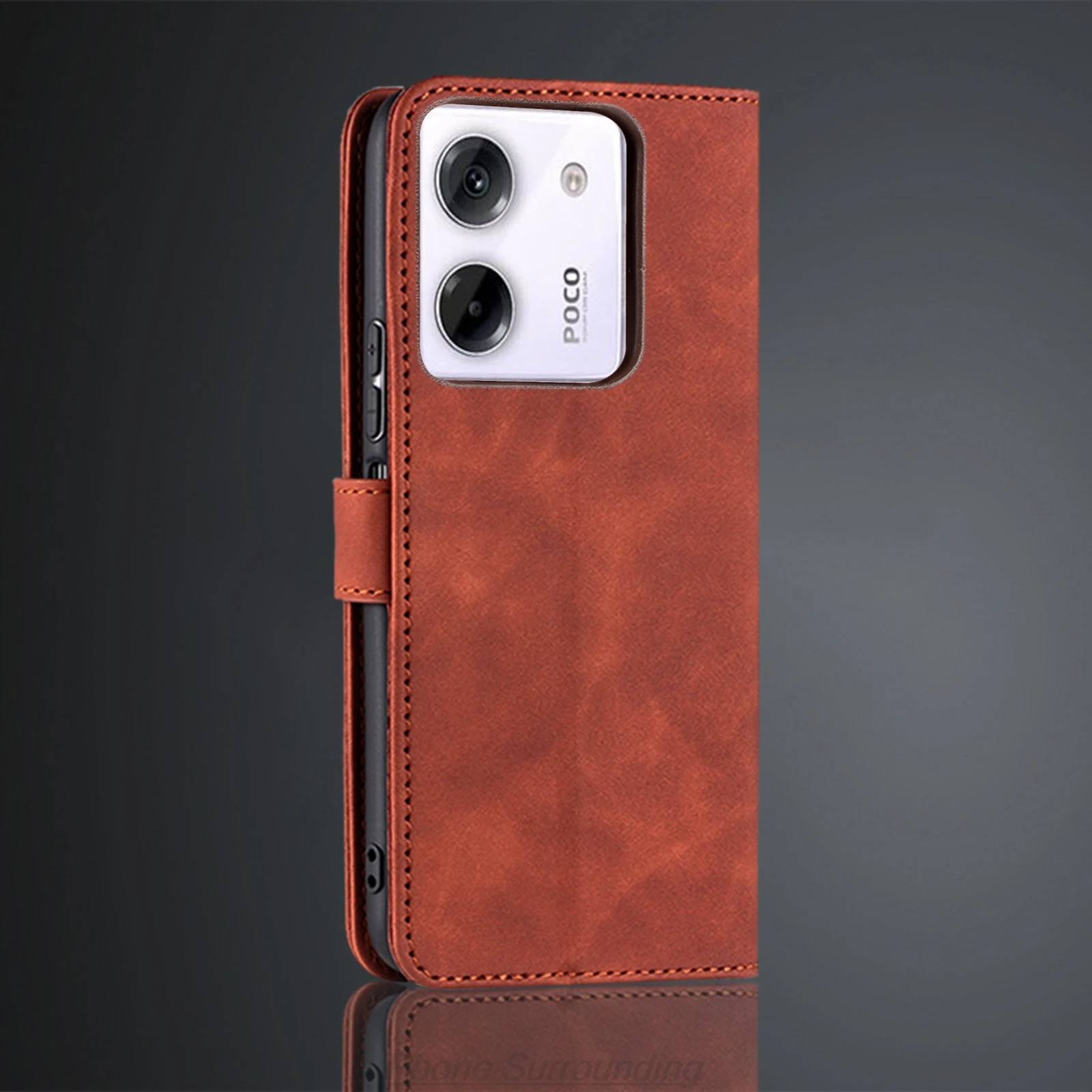 حافظة محفظة بحامل البطاقات لهاتف Xiaomi POCOPHONE POCO M7 Pro 5G /M7Pro 5G حافظة جلدية قابلة للطي غطاء هاتف كابا Fundas Coque