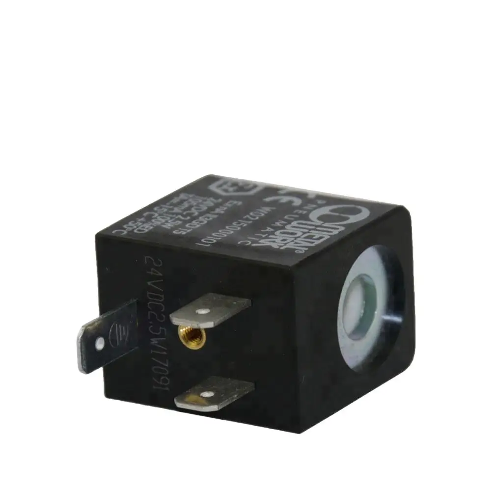 

Excavator parts solenoid valve W0215000101 Solenoid Valve Coil 24VDC(2.5W) for MetalWork