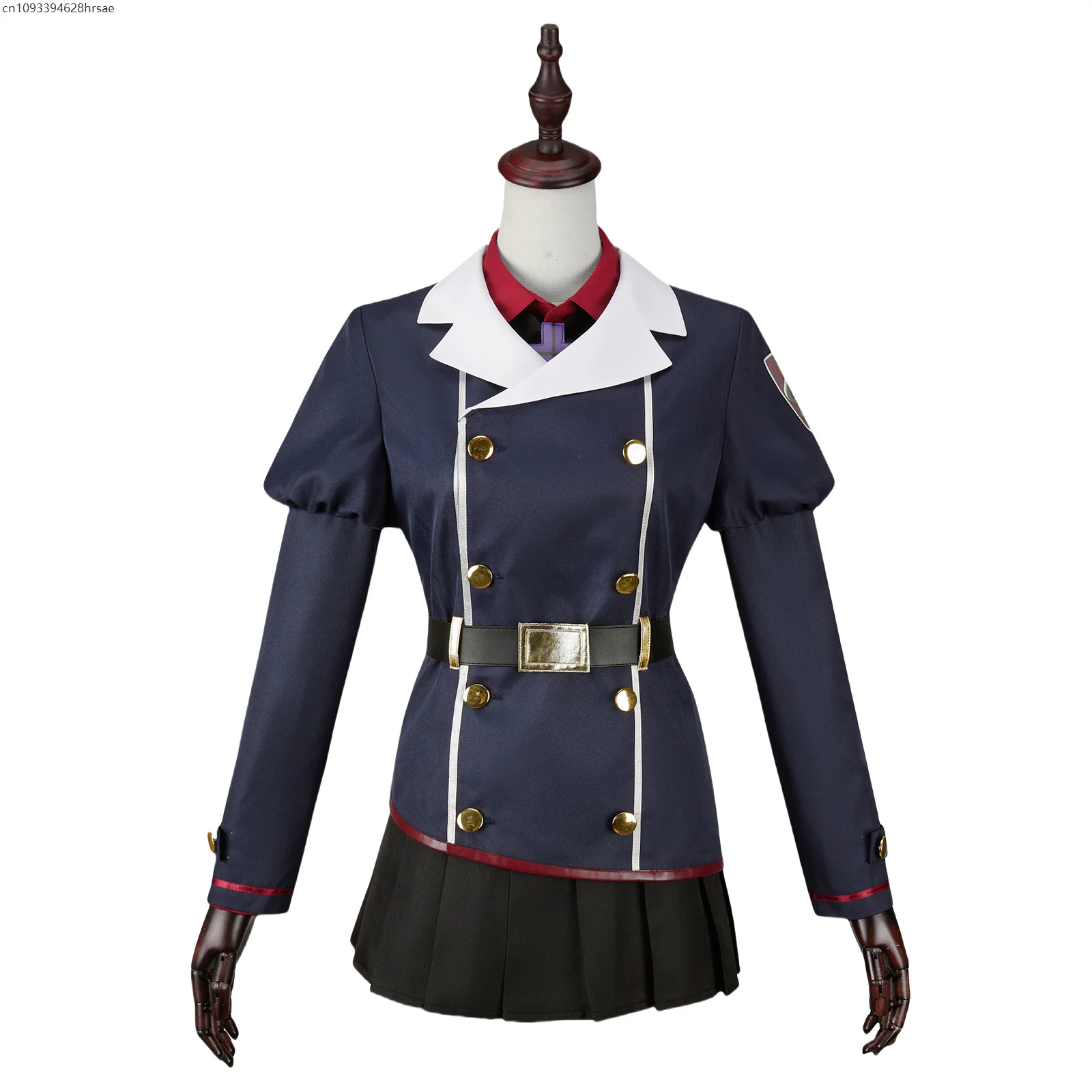 

Game Cosplay Costume Dress With Belt Hat Halloween Carnival Party Outfit For Women Uniform 2025