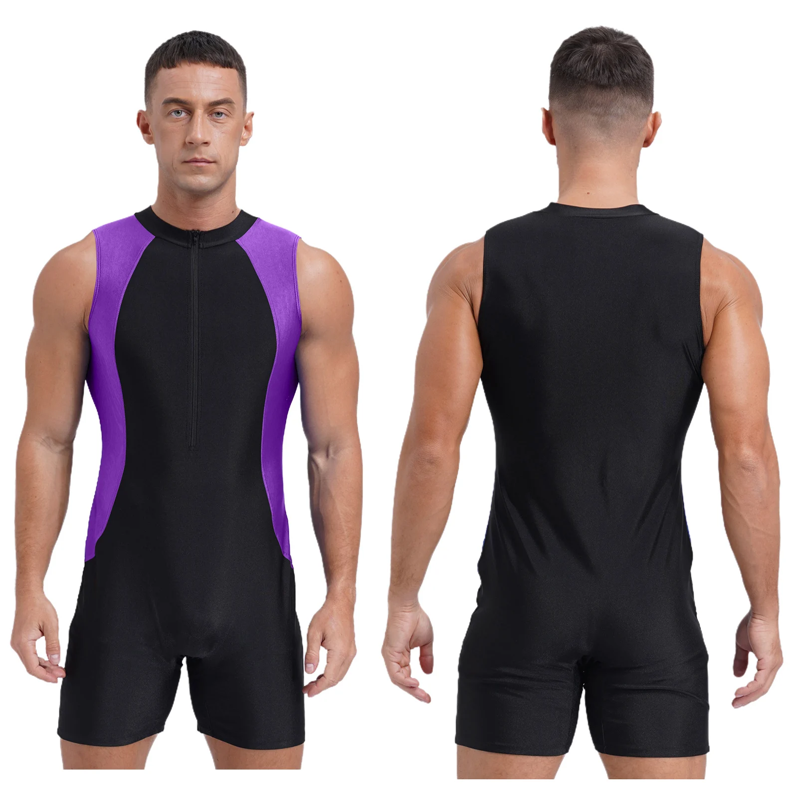 

Майка для тренировок, бодибилдинга, мужской облегающий спортивный боди-шорты, купальник, спортивные бандеры, фитнес-купальный костюм для дайвинга