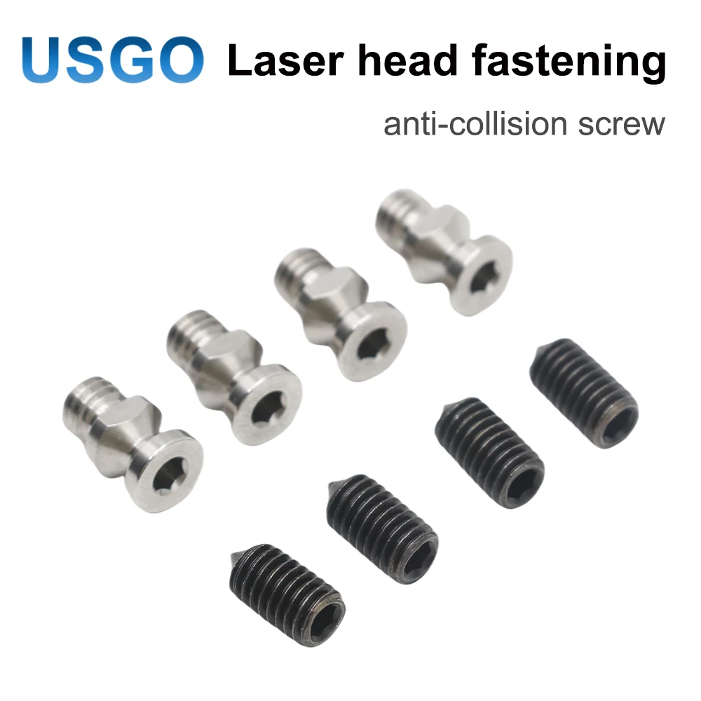 USGO M6 13mm Fiber Laser Cutting Head Anti-collision Screws Fastening Bolt for 6 Series Laser Head Spare Parts
