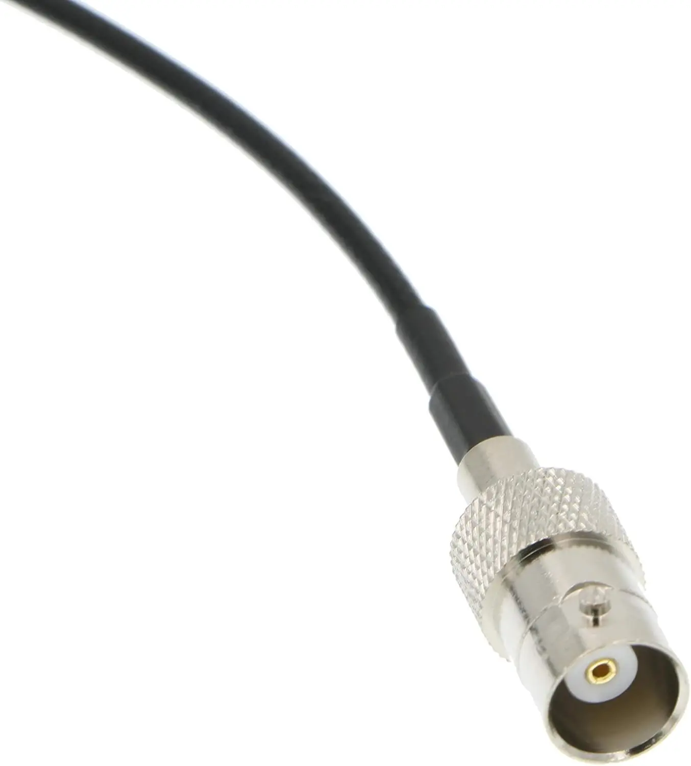 كابلات ألفين BNC الزاوية اليمنى ذكر إلى كابل SDI أنثى BNC للكاميرا 50 أوم