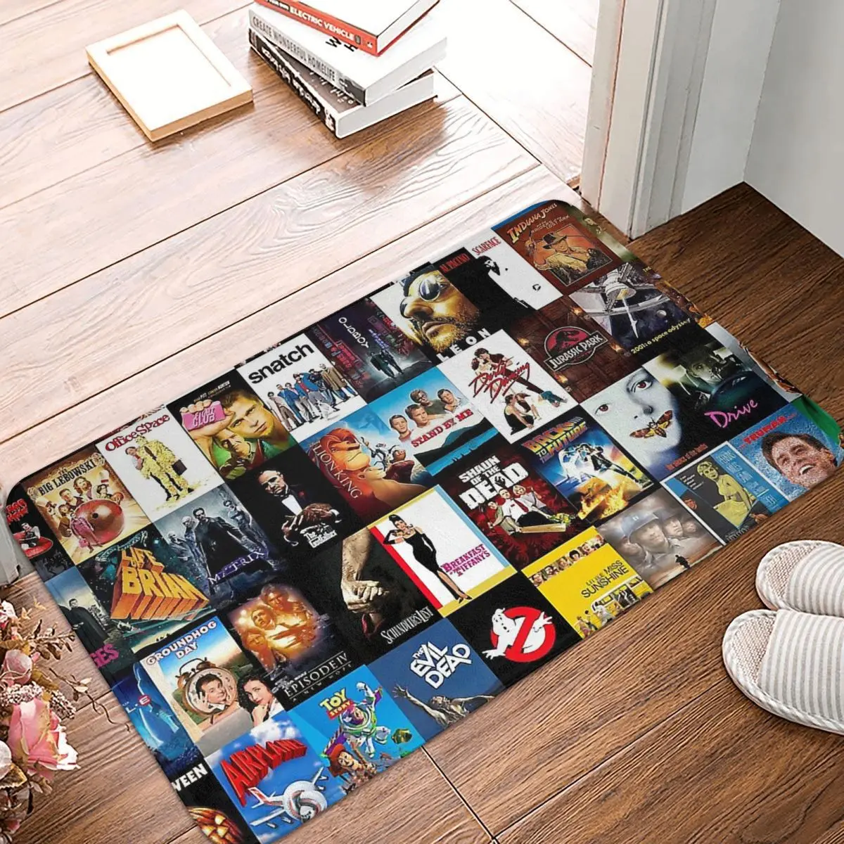 

Bathroom Mat Movie Pattern Doormat Kitchen Carpet Balcony Rug Home Decoration
