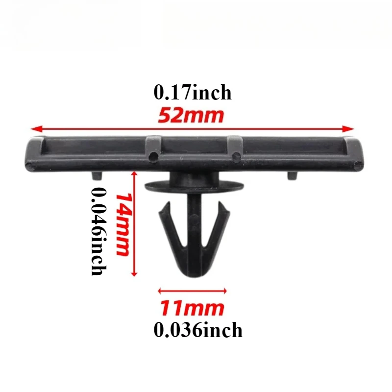 Hebilla de fijación de arnés de cableado automotriz, Panel basculante y Clip de moldura de efectos de tierra para Ford Explorer Expedition, 5 uds.