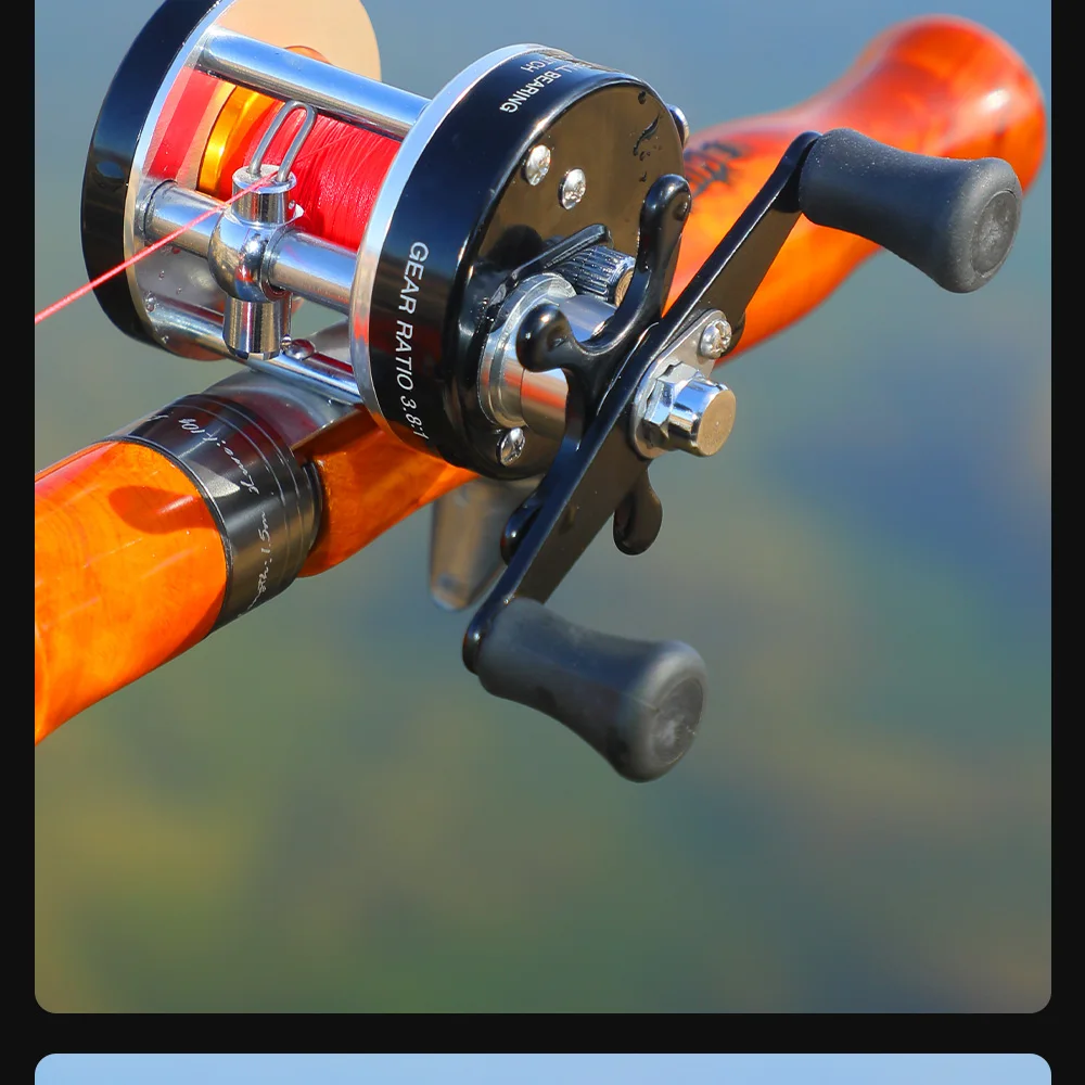 WEIHE CL25 Angelrolle Vollmetall-Guss Exquisite Baitcasting-Angelrolle – Detail 18