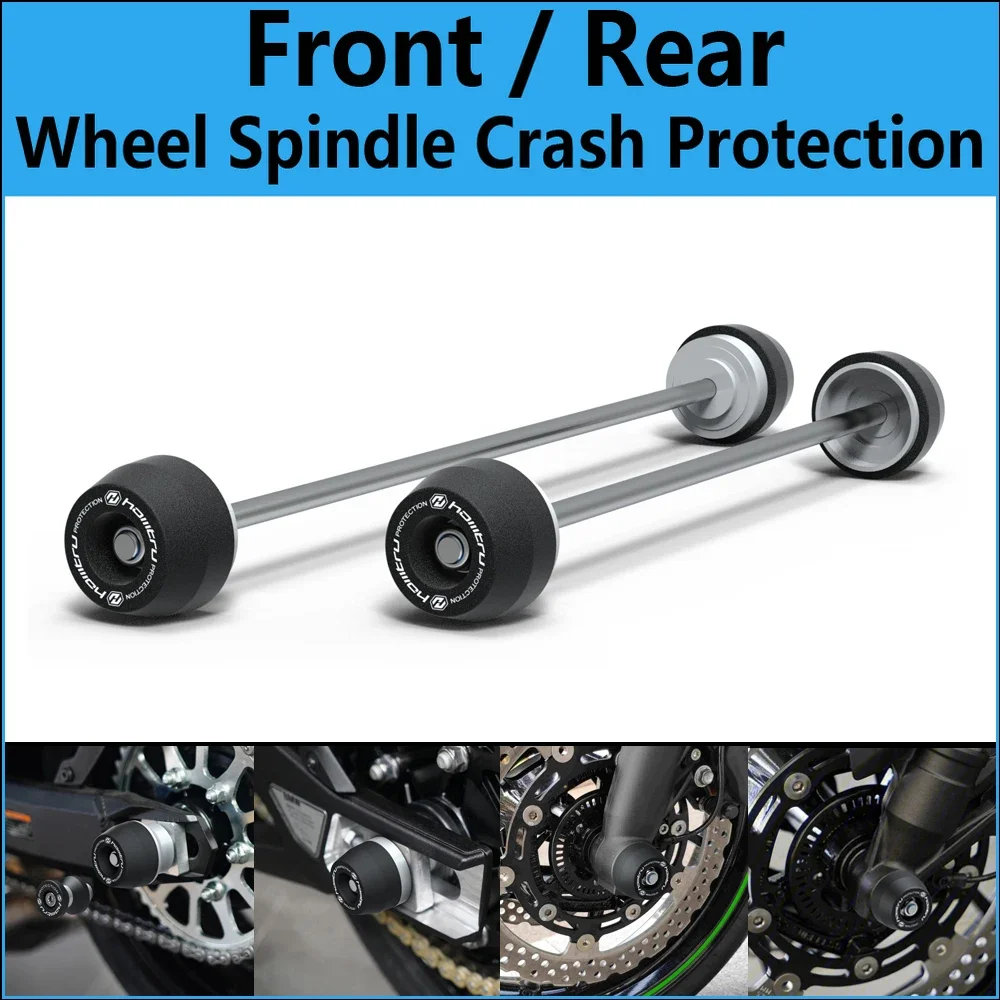 

Front Rear wheel Spindle Crash Protection For Yamaha MT-10 R1 R1M FZ-10 MT-10SP 2015-2024