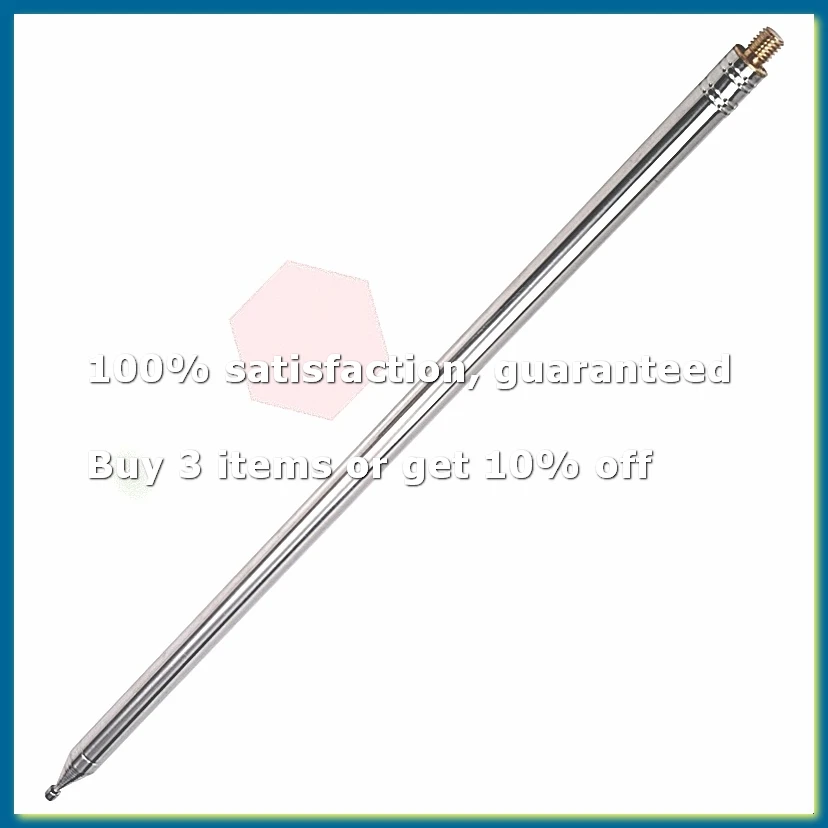 ●5.6M Whip Pull Rod Antenna for HF Radio Positive V Antenna GP Antenna Telescopic Antenna DIY M10 Shortwave Antenna