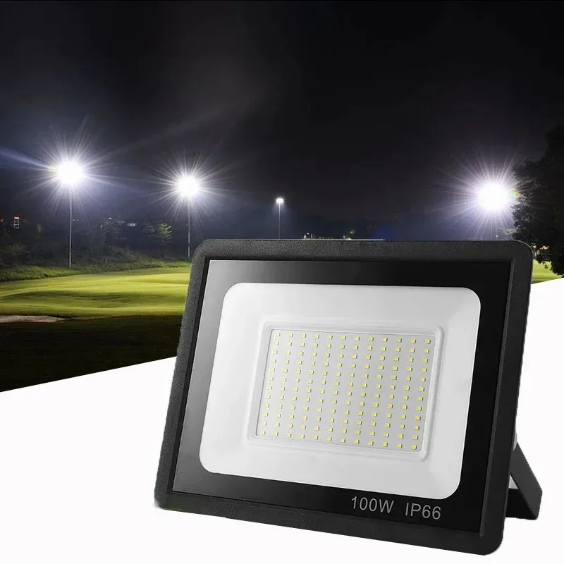 

Outdoor Waterproof IP66 10W 20W 30W 50W 100W 150W 200W 6500K Flood Light Parking Lot Stadium Light Emitting Diode Flood Light