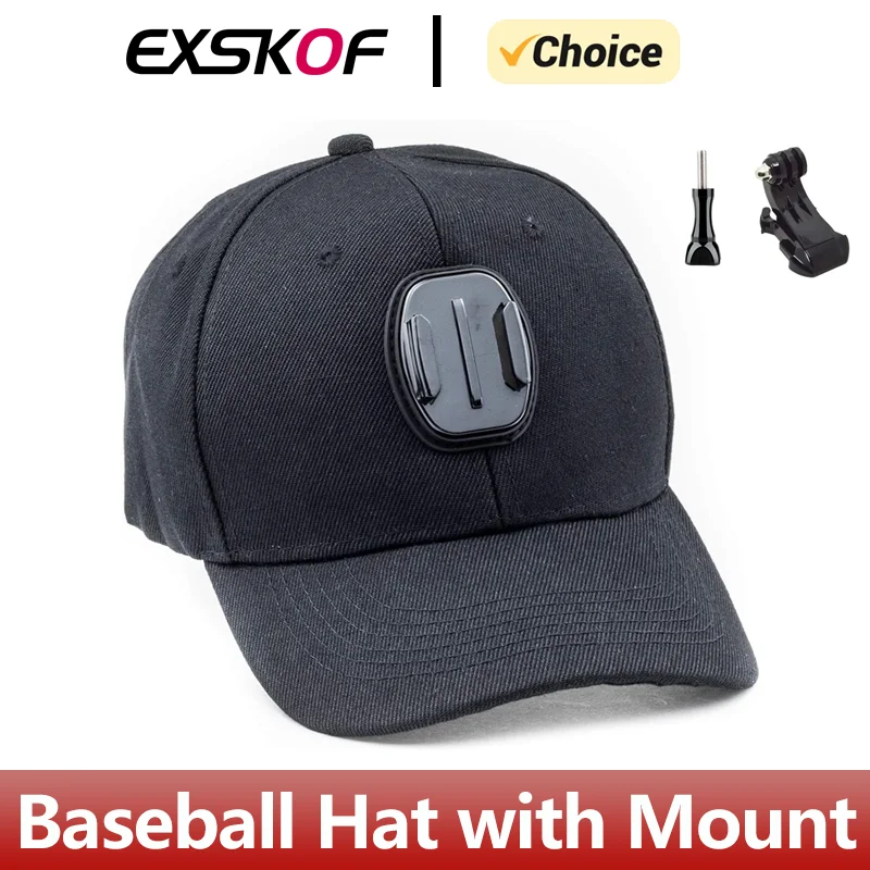 Baseball Hat Quick Release Buckle Mount For GoPro Hero 13 12 11 10 9 Insta360 X2 X3 X4 SJCAM DJI Osmo Action Camera Accessories