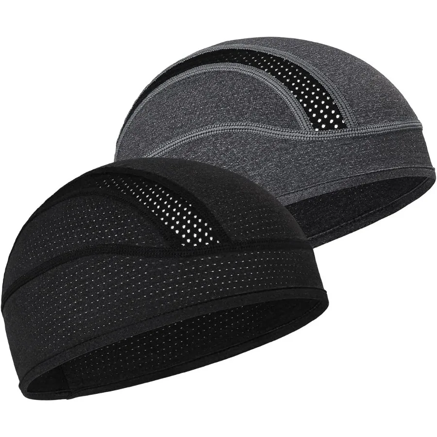 

Кепка с черепом, подкладка для шлема, шапочка с охлаждающей сеткой, велосипедная шапка для бега для мужчин и женщин, подходит для шлемов